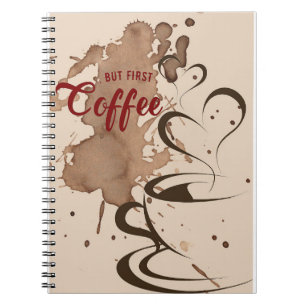 Carnet Amoureux de café mais d'abord café
