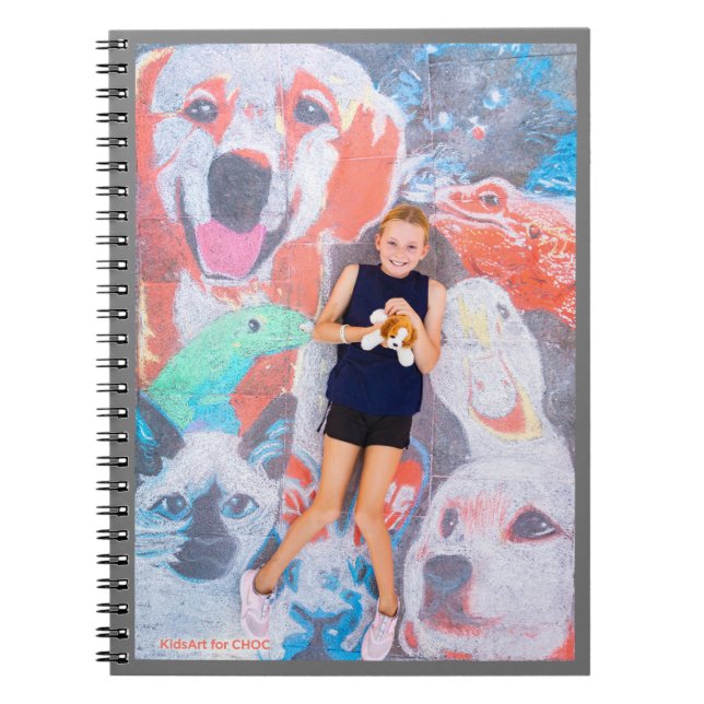 Carnet Amoureux des animaux - Kids Art pour CHOC (Devant)