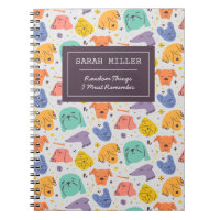 Amoureux des chiens Motif de Doodle visage de chie