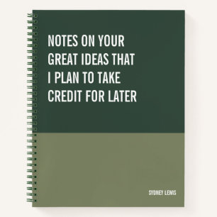 Carnet amusant, Journal de la tablette d'écriture