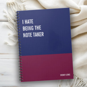 Carnet amusant, Journal de la tablette d'écriture
