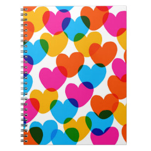 Carnet Amusant vintage amour coeur arrière - plan en pre