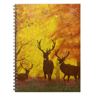 Carnet An amazing ilustration of deerdeer,hunting,animal,