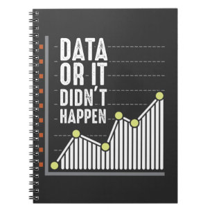 Carnet Analyste des comportements Nerd des données Statis