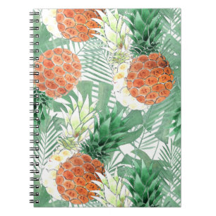 Carnet Ananas, couple sucré, fruits