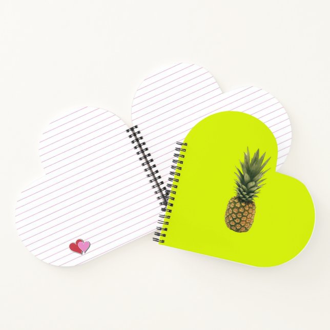 Carnet Ananas doux (Intérieur)