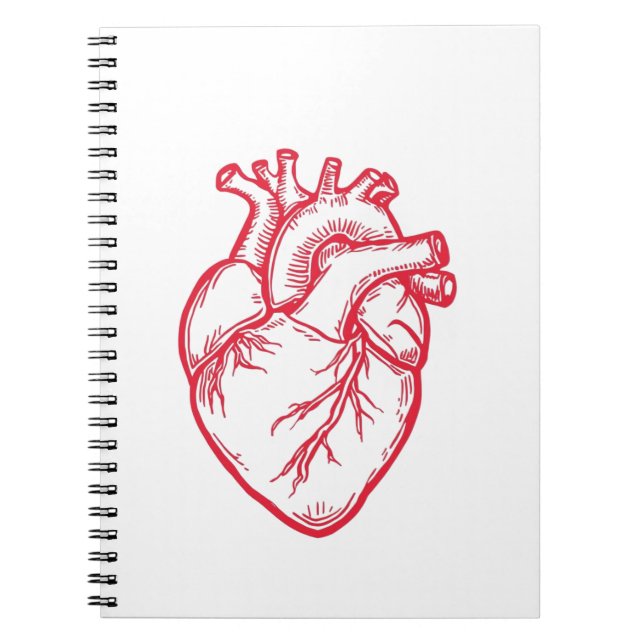 Carnet Anatomical Heart Valentine Shirt (Devant)