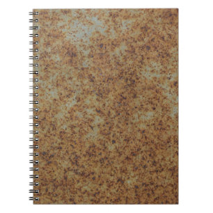 Carnet Ancien fond de rouille de fer métallique, art, art