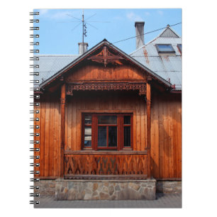 Carnet Ancien logement de maison traditionnelle en bois,