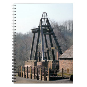 CARNET ANCIENNE ANGLETERRE PITHEAD ROUE À VOILE