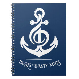 Carnet Ancre mélodie nautique