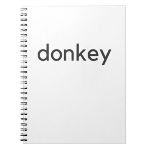 Carnet âne foncé