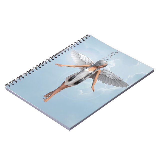 Carnet Ange blanc (Côté gauche)