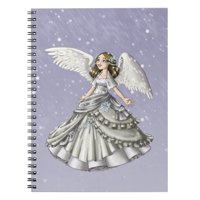 Carnet Ange de neige (Devant)