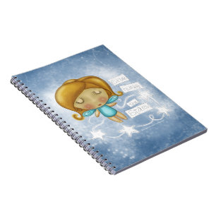 Carnet Angel accroche les étoiles