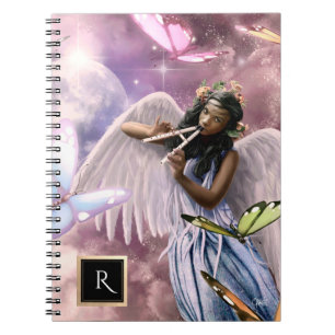 Carnet Angel avec papillons Carnets-cadeaux de Pâques