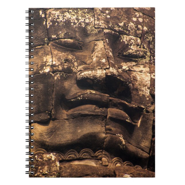 Carnet Angkor Wat Buddha Totem Spiral Notebook (Devant)