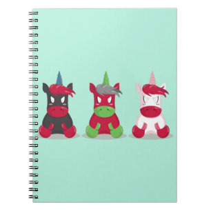 Carnet Angry Unicorns