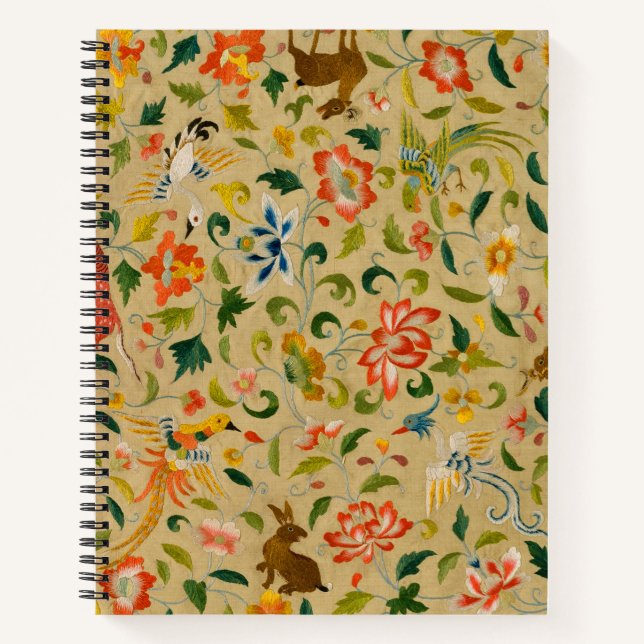 Carnet Animal Antique Cheval Oiseau Deer Rabbit (Devant)