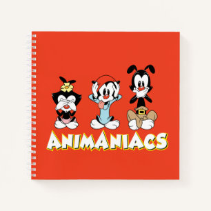 Carnet Animaniacs Graphique de Warner Sibings "No Evil"