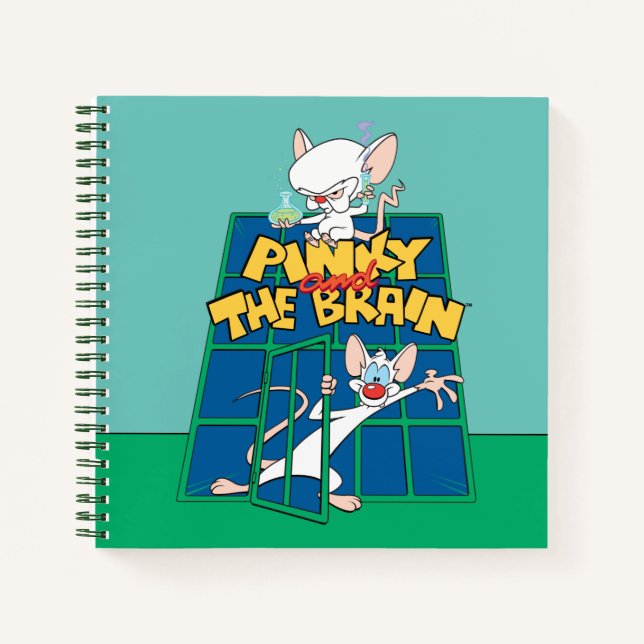 Carnet Animaniacs | Pinky et le graphique de la cage céré (Devant)