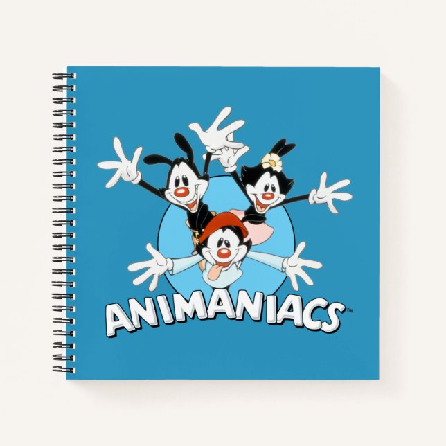 Carnet Animaniacs | Warner Siblings Armoiries grand graph (Devant)
