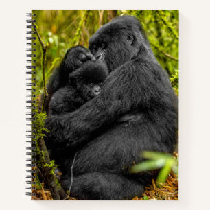 Carnet Animaux de bébés cutest Gorilla & bébé