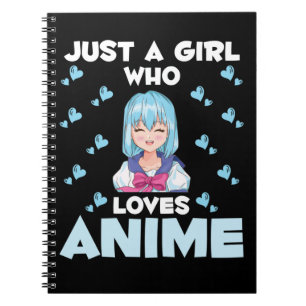Carnet Anime Girl Japonaise Otaku Manga Japon