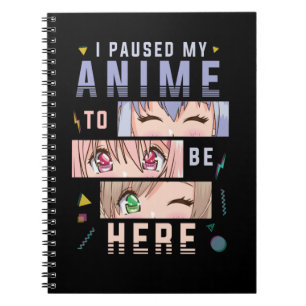 Carnet Anime regarder la fille Japonaise Anime Lover