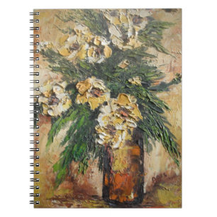 Carnet Ann Hayes Peinture Fleurs Jaunes