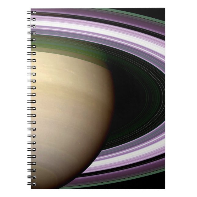 Carnet Anneaux de Saturne (Devant)