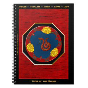 Carnet Année Du Serpent (Personnalisé)