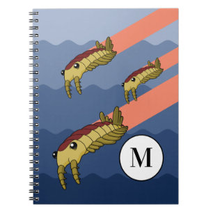 Carnet Anomalocaris échauffement - Animal préhistorique