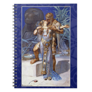 Carnet Anthony et Cléopâtre Amour Classique