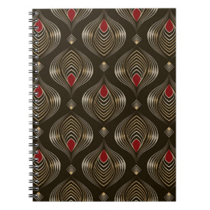Carnet Antique bronze : Élégance ornementale sans soudure