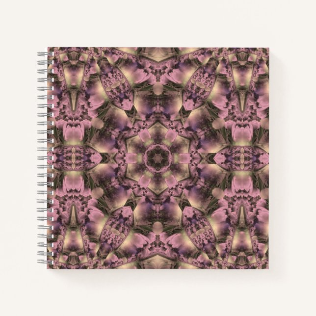 Carnet Antiquité rose victorienne (Devant)