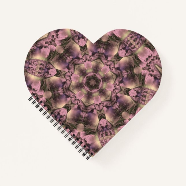 Carnet Antiquité rose victorienne (Devant)