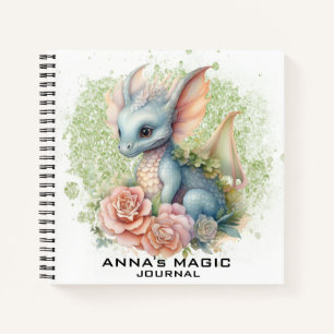 Carnet *~* AP85 Attraction de la loi Dragon photo florale