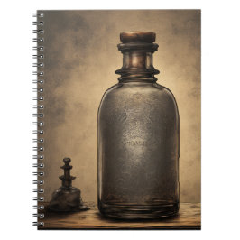 Carnet Apothecary Bottle Design One