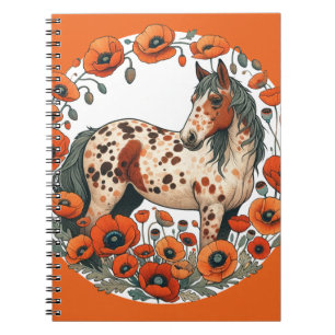 Carnet Appaloosa Horse Poppy Appy Hors