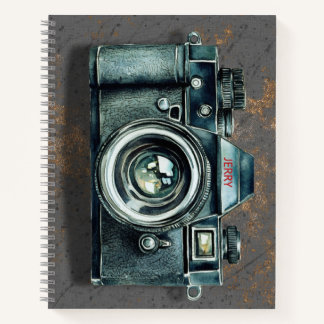 Carnet Appareil photo rétro des années 90