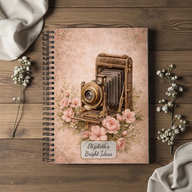 Carnet Appareil Photo Vintage (Créateur téléchargé)