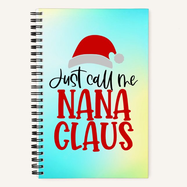 Carnet Appelle-Moi Nana Claus-56768 (Recto)