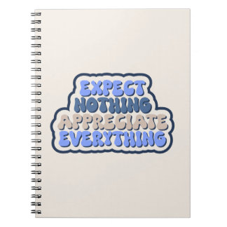 Carnet Appréciez tout Gratitude
