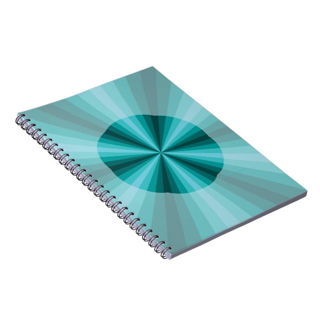 Carnet Aqua Illusion Optique (Côté Droit)