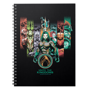 Carnet Aquaman   Graphique d'Atlanteans "Unite The Kingdo