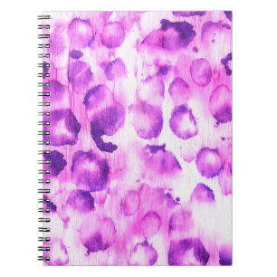 Carnet Aquarelle Cheetah : Poster de animal clair.