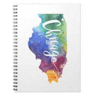 Carnet Aquarelle Chicago