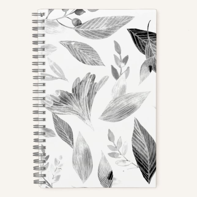 Carnet Aquarelle chute feuilles 8 (Recto)