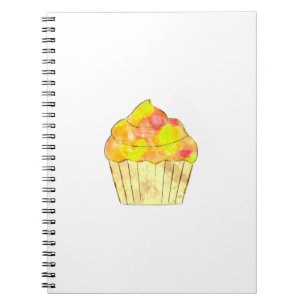 Carnet Aquarelle Cupcake Peinture